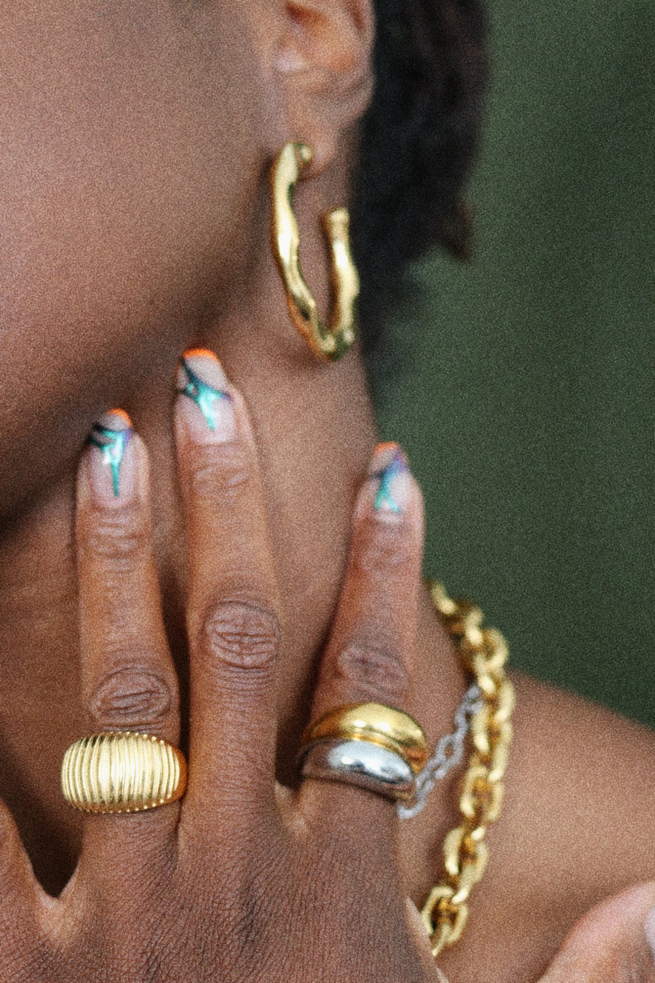 Melted Hoops