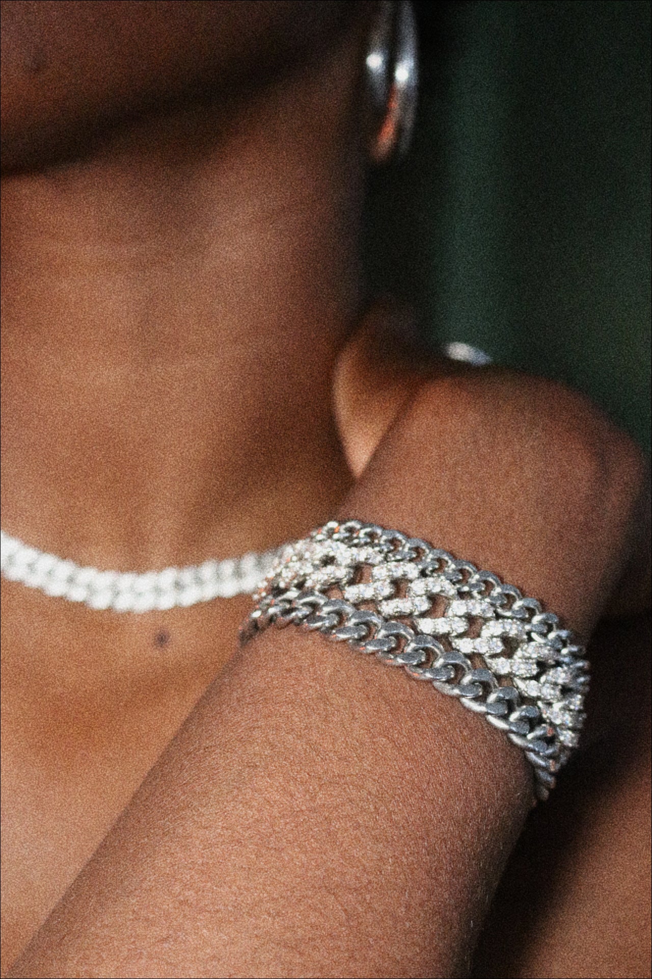 Platinum Chain Bracelet