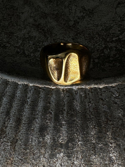 Paved Gold Ring