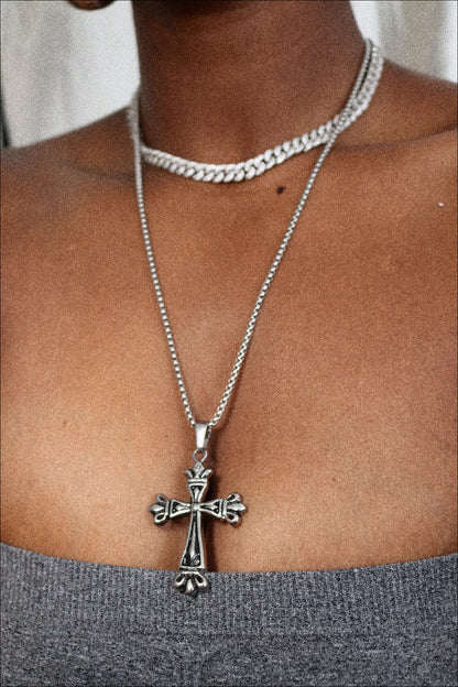 Cross My Heart Necklace